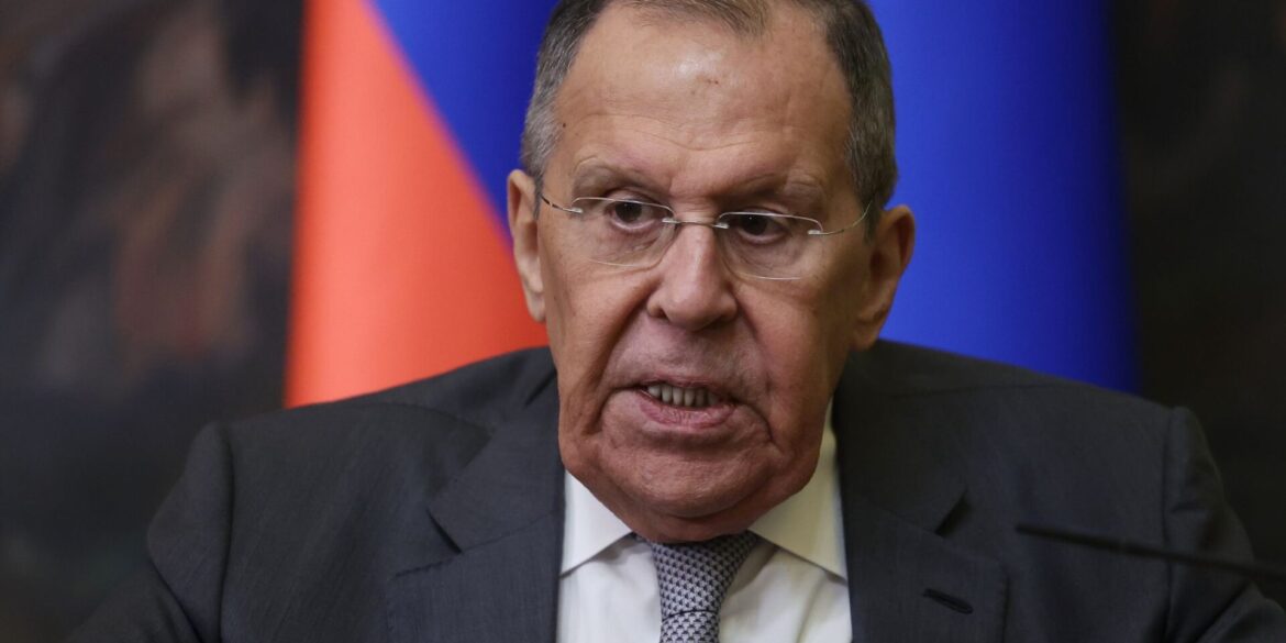 Russlands Außenminister Lawrow ist für harte Worte bekannt. (Archivbild)