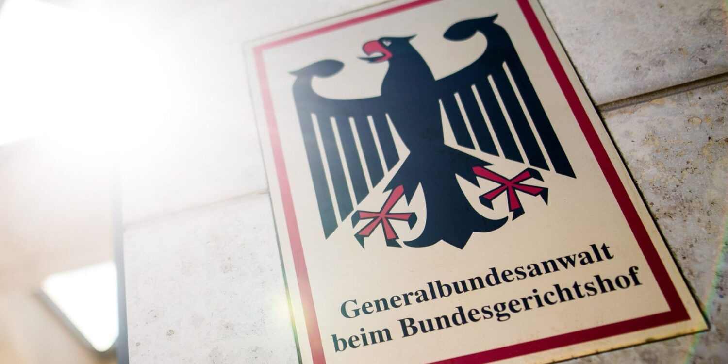 Die Bundesanwaltschaft ließ den Mann in Brandenburg festnehmen. (Archivbild)