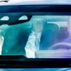 CDU-Chef und Kanzler Friedrich Merz lässt sich in die CDU-Zentrale in Berlin fahren.