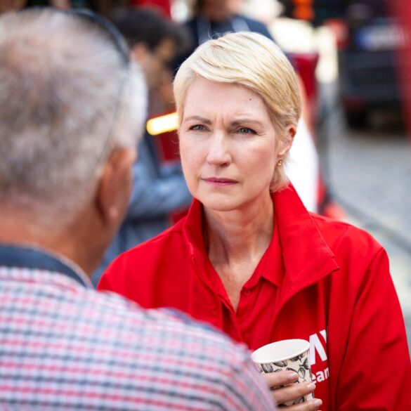 Die amtierende Ministerpräsidentin Manuela Schwesig ist SPD-Spitzenkandidatin. (Archivbild)