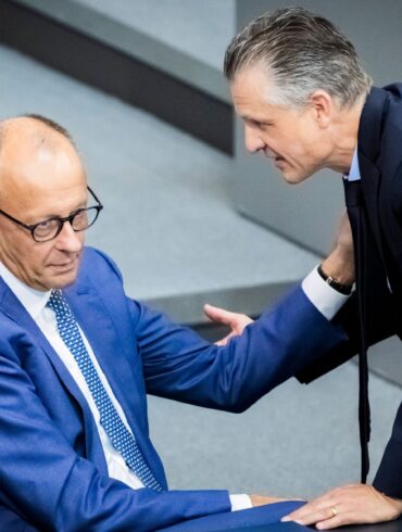 «Ich bin davon überzeugt, dass Friedrich Merz Bundeskanzler bleibt», sagt Unionsfraktionschef Thorsten Frei. (Archivbild)