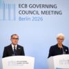 EZB-Pk nach Ratssitzung in Berlin