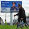 Die Kremlpartei Geeintes Russland erwartet nach dem Ausschluss der Oppositionspartei Jabloko erneut einen Sieg bei der Parlamentswahl. (Archivbild)