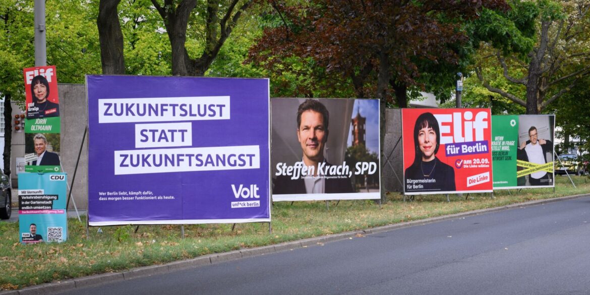 In Berlin wird am Sonntag das Abgeordnetenhaus gewählt. (Archivbild)
