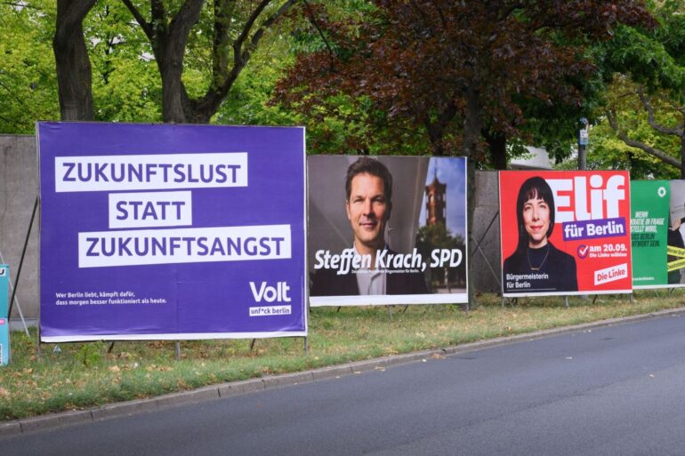 In Berlin wird am Sonntag das Abgeordnetenhaus gewählt. (Archivbild)