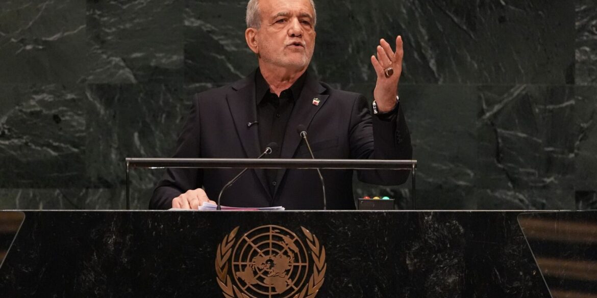 Der iranische Präsident Massud Peseschkian hat sich bei der UN-Generaldebatte gegen Anschuldigungen der USA gewehrt.