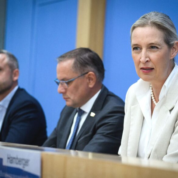 Will gegen irreguläre Migration vorgehen: AfD-Co-Chefin Alice Weidel.