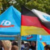In Umfragen klar vorn: die AfD in Sachsen-Anhalt.