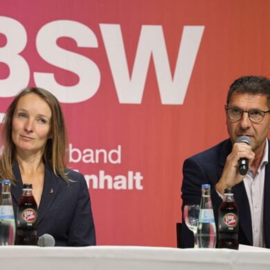 Thomas Schulze und Claudia Wittig (beide BSW) wollen mit der AfD sprechen. (Archivbild)