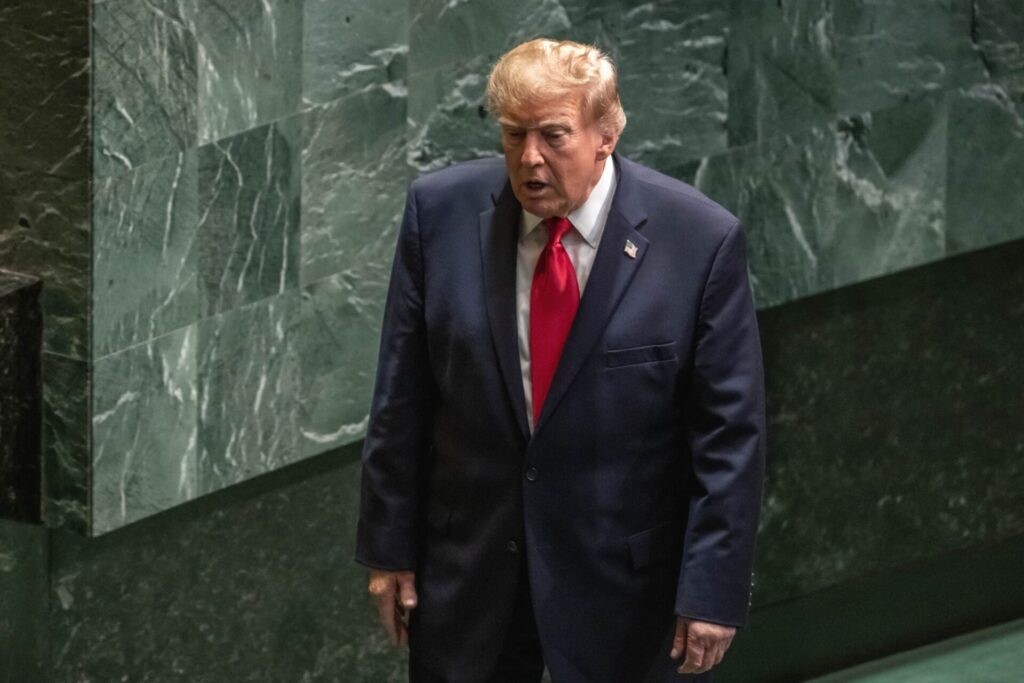 Vertreter der USA und des Irans haben sich am Rande der UN-Generaldebatte in New York getroffen - sagt US-Präsident Donald Trump.