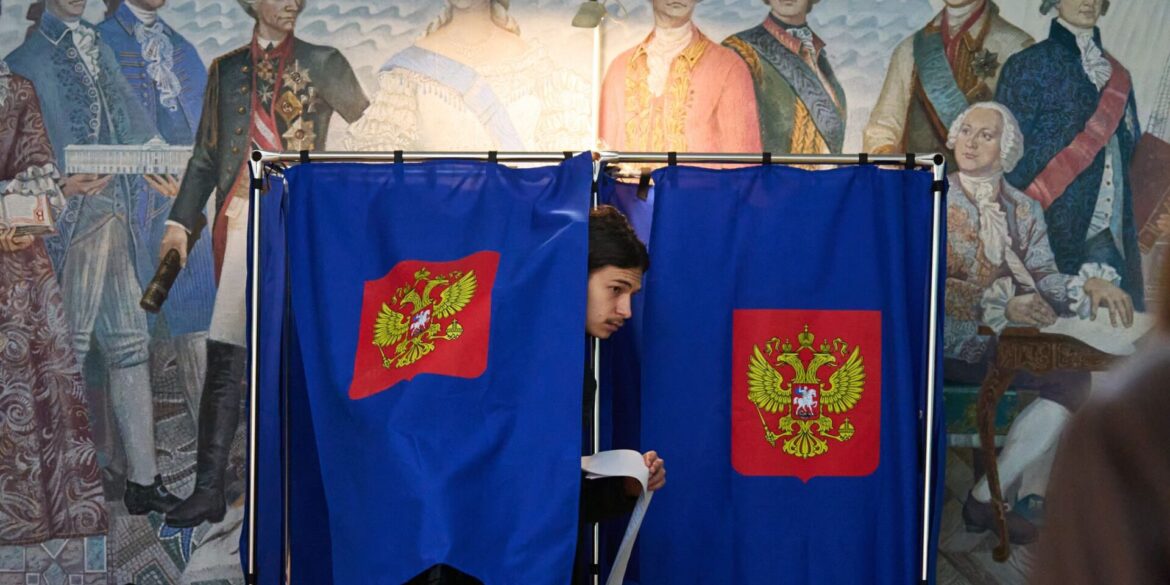 Es war die erste Abstimmung in Russland seit Beginn von Putins Krieg gegen die Ukraine im Februar 2022.