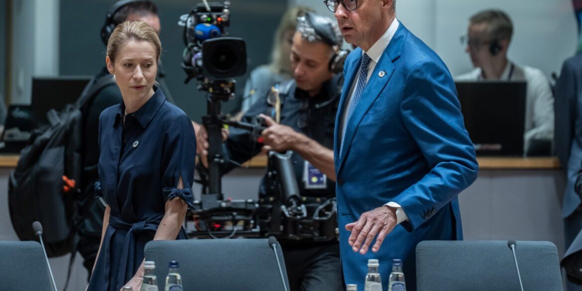 Zwischen der Bundesregierung von Kanzler Friedrich Merz und der EU-Außenbeauftragten Kaja Kallas gab es bereits häufiger Differenzen - unter anderem wegen der Israel-Politik. (Archivbild)