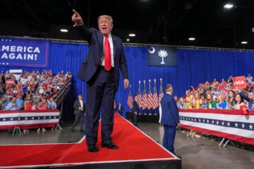 Trump sieht sich als wichtigen Faktor im Wahlkampf. (Archivbild)