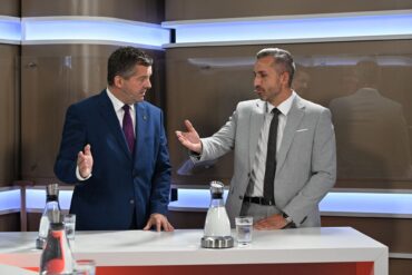 CDU-Spitzenkandidat Sven Schulze und AfD-Spitzenkandidat Ulrich Siegmund haben sich ein ausführliches Duell geliefert.