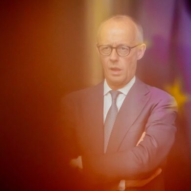 Kampflos will Merz sein Amt nicht aufgeben. (Archivbild)