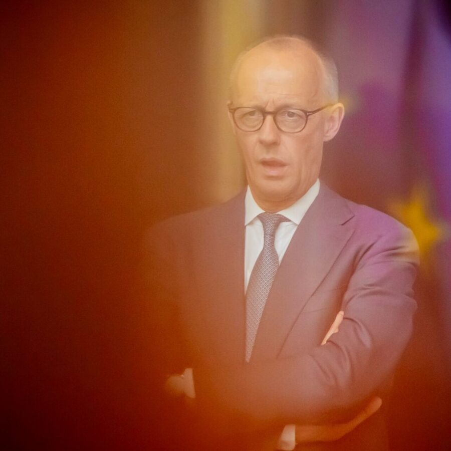 Kampflos will Merz sein Amt nicht aufgeben. (Archivbild)