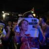 Die Demonstranten forderten Gerechtigkeit für die 87-Jährige.
