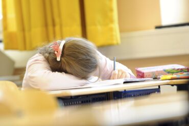 Viele Schüler fühlen sich erschöpft. (Symbolfoto)