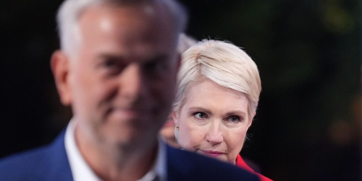 Die AfD mit Leif-Erik holm landete bei der Landtagswahl vor der SPD von Ministerpräsidentin Manuela Schwesig.