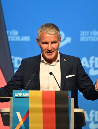 Thüringens AfD mit Björn Höcke an der Spitze gilt als besonders radikal. (Archivbild)