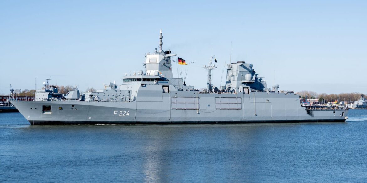 Die Fregatte Sachsen-Anhalt. (Symbolbild)