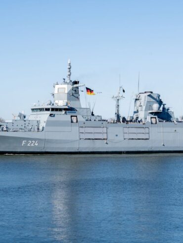 Die Fregatte Sachsen-Anhalt. (Symbolbild)