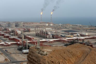 Im Iran sei erhebliche Produktionskapazität verloren gegangen, sagte die Regierungssprecherin. (Archivbild)