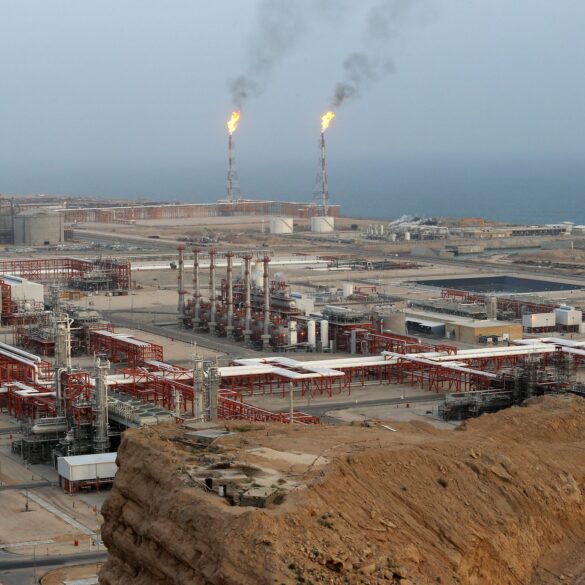 Im Iran sei erhebliche Produktionskapazität verloren gegangen, sagte die Regierungssprecherin. (Archivbild)