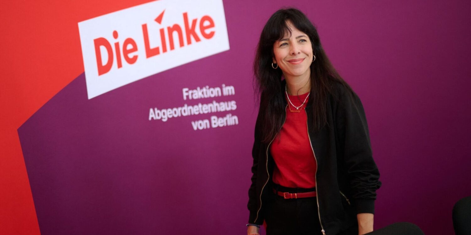 Wird Elif Eralp ins Rote Rathaus in Berlin einziehen? Für die Linke gibt es noch einige Hürden (Archivbild).