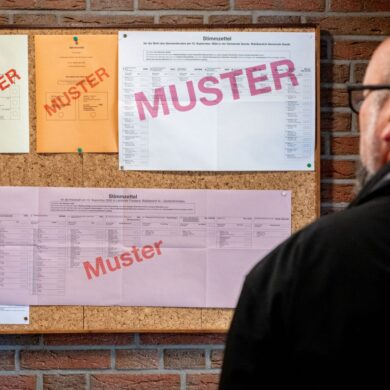 Bis zum Mittag lag die Wahlbeteiligung bei der Kommunalwahl etwas höher als noch 2021.