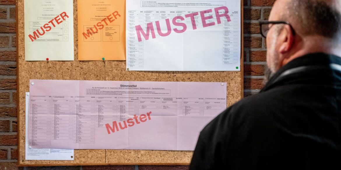 Bis zum Nachmittag lag die Wahlbeteiligung bei der Kommunalwahl etwas höher als 2021.
