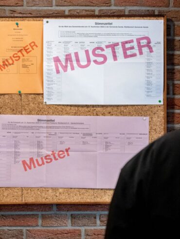 Bis zum Nachmittag lag die Wahlbeteiligung bei der Kommunalwahl etwas höher als 2021.