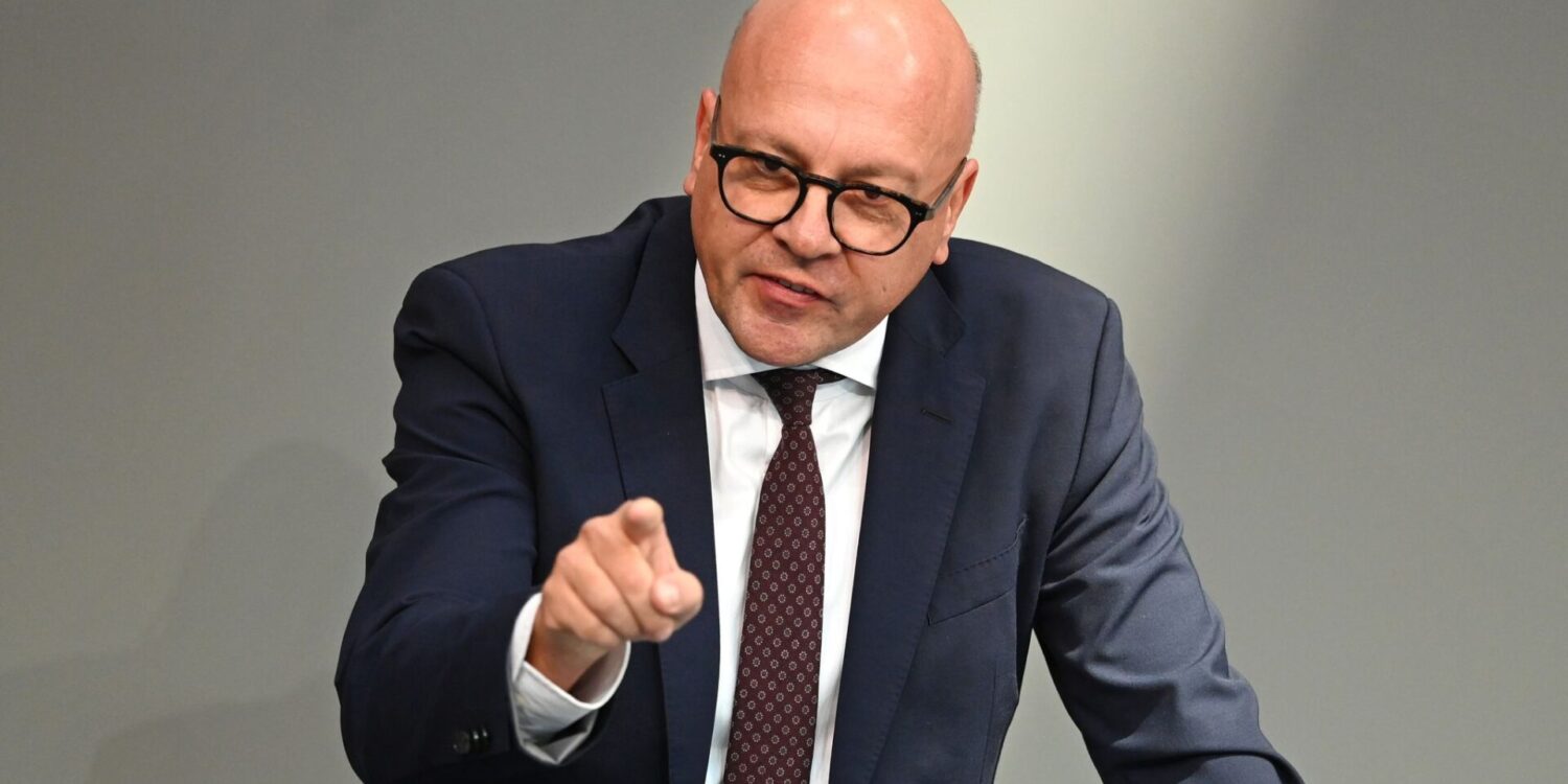 Alexander Throm (CDU) äußerte sich zu den politischen Positionen der Berliner Linken kritisch. (Archivbild)