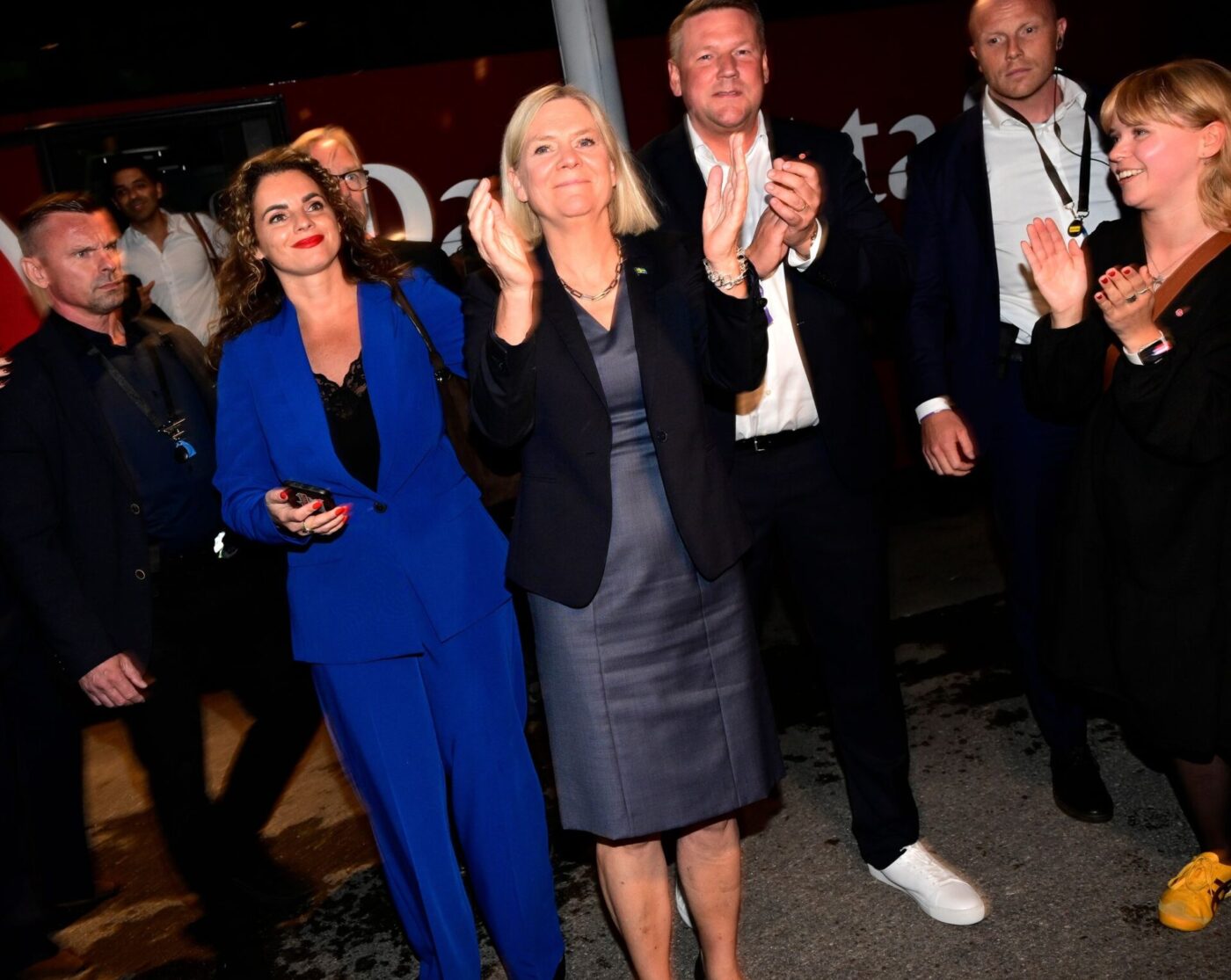 Magdalena Anderssons Sozialdemokraten wurden stärkste Kraft. (Archivbild)