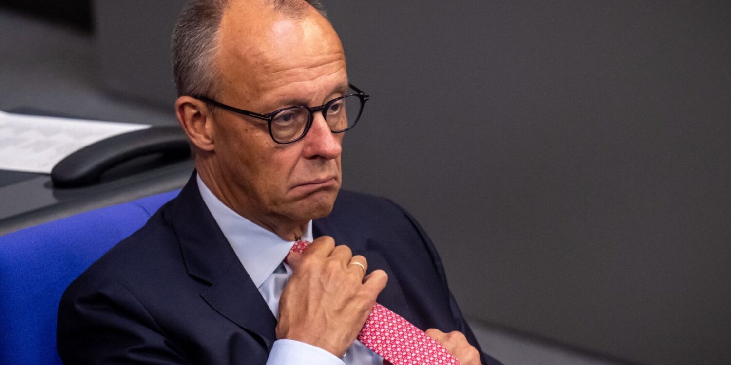Kanzler Friedrich Merz (CDU) und seine Partei sind in einer heiklen Lage. (Archivbild)