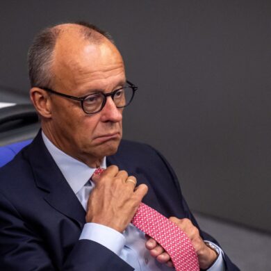 Kanzler Friedrich Merz (CDU) und seine Partei sind in einer heiklen Lage. (Archivbild)