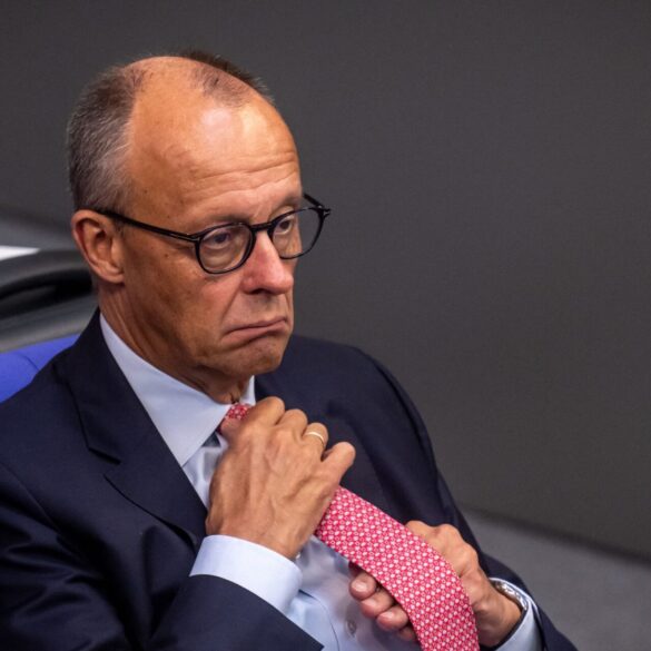 Kanzler Friedrich Merz (CDU) und seine Partei sind in einer heiklen Lage. (Archivbild)