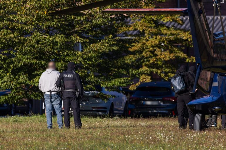 Anfang Oktober wurden drei Männer in Berlin festgenommen. (Archivbild)