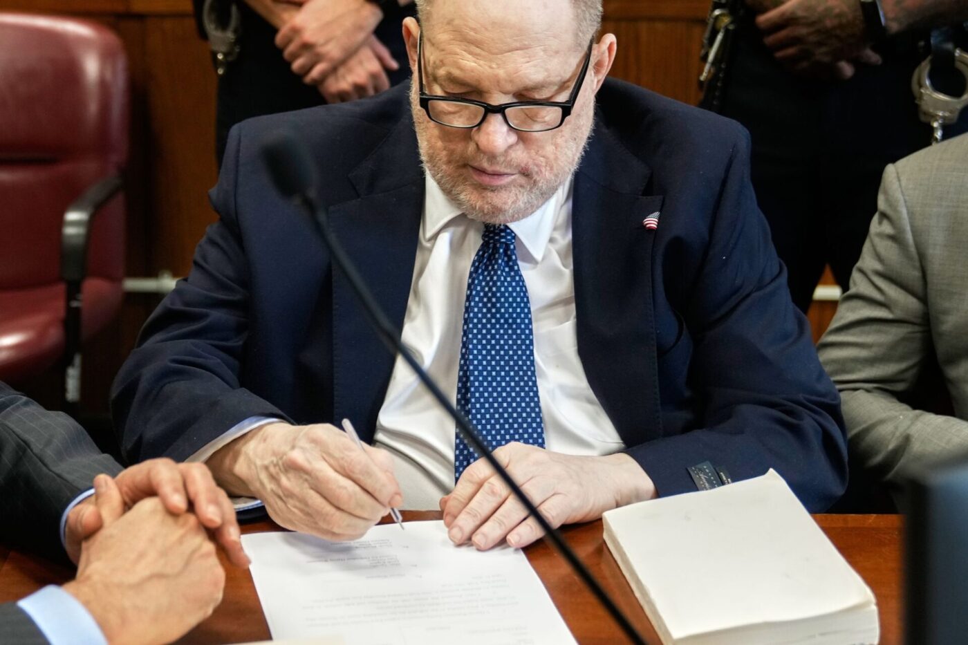 Im Verfahren gegen Harvey Weinstein wird das Strafmaß erwartet. (Archivbild)
