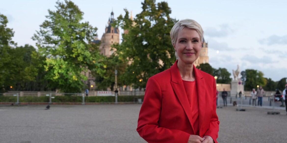 Schwesig will mit Linken und Grünen über eine Koalition reden.