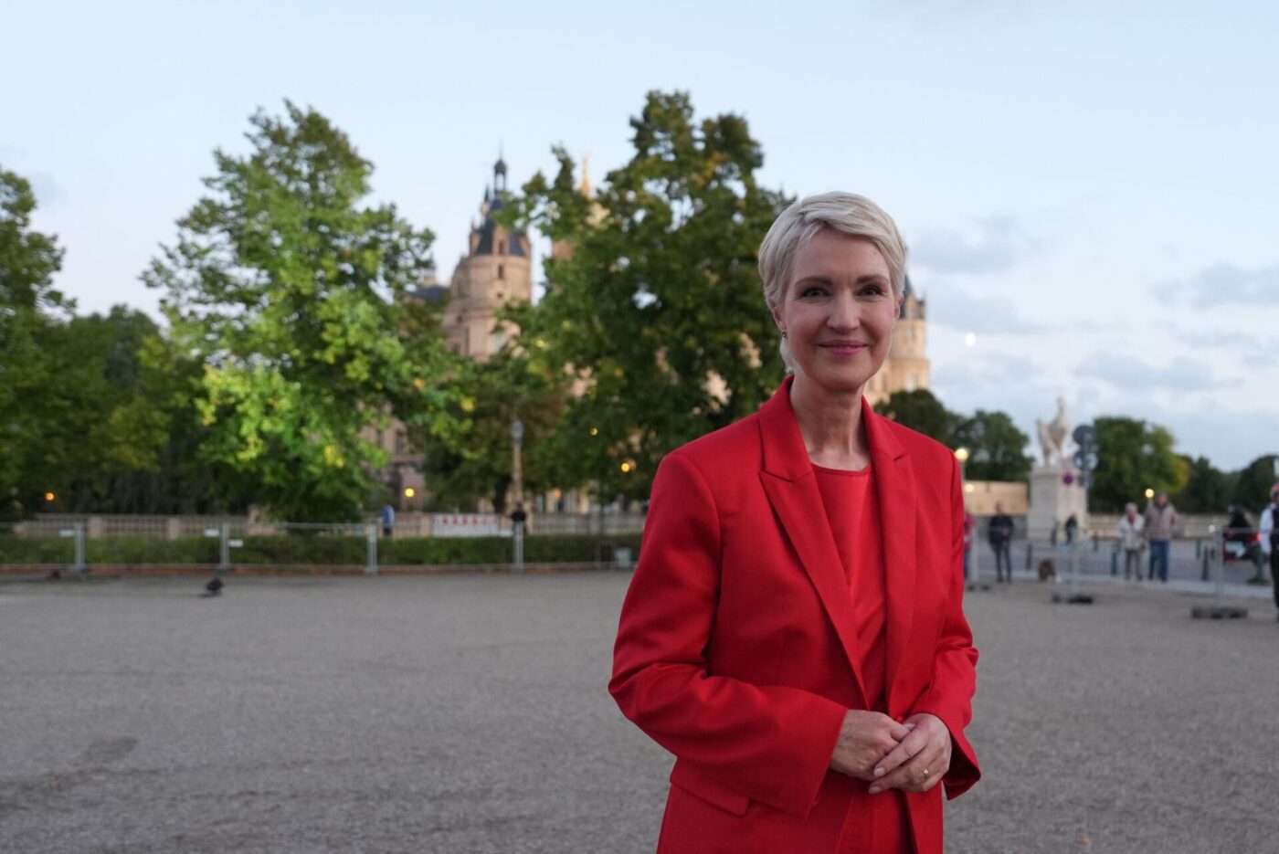 Schwesig will mit Linken und Grünen über eine Koalition reden.