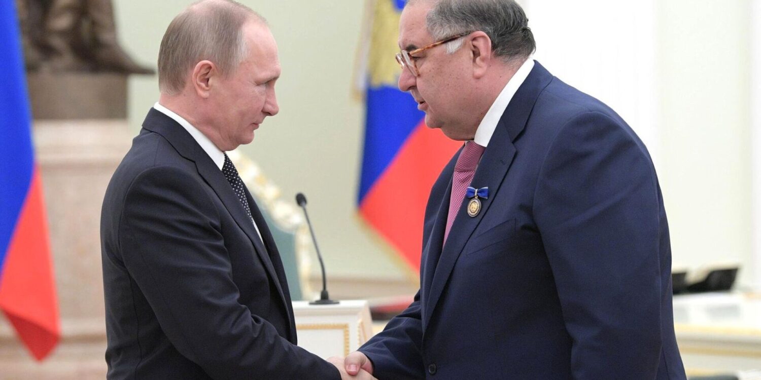Alischer Usmanow werden besonders enge Verbindungen zum russischen Präsidenten Wladimir Putin nachgesagt (Archivbild).