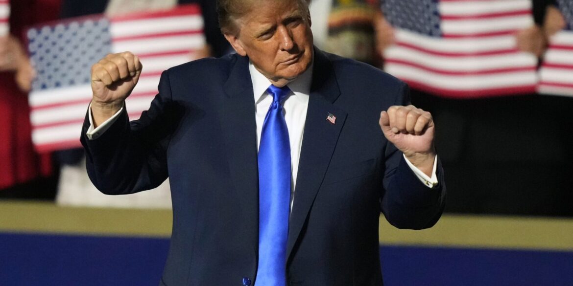 Will Bürger nach der Wahl belohnen: Präsident Trump.