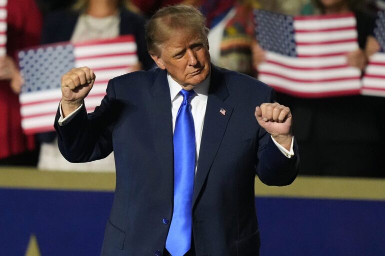 Will Bürger nach der Wahl belohnen: Präsident Trump.