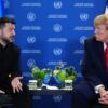 Erhöht der US-Präsident Donald Trump mit einer geringeren Weitergabe von Aufklärungsdaten und einer Starlink-Drosselung den Druck auf den ukrainischen Präsidenten Wolodymyr Selenskyj? (Archivbild)