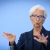 Präsidentin Christine Lagarde hat die EZB durch unsichere Zeiten gesteuert, Anfang Februar tritt sie vorzeitig zurück. (Archivbild)