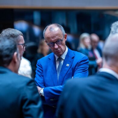 Keine Einigung in Sicht: Kanzler Merz will die Belastung für Deutschland niedrig halten.