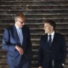 Haben eine deutsch-französische Einigung gefunden: Merz (l) und Macron. (Archivbild)