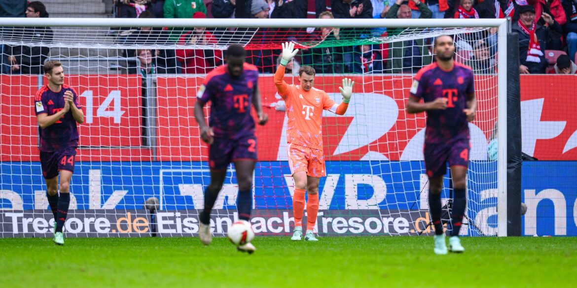 Patzte beim 0:1 gegen Augsburg: Bayern-Torwart Manuel Neuer