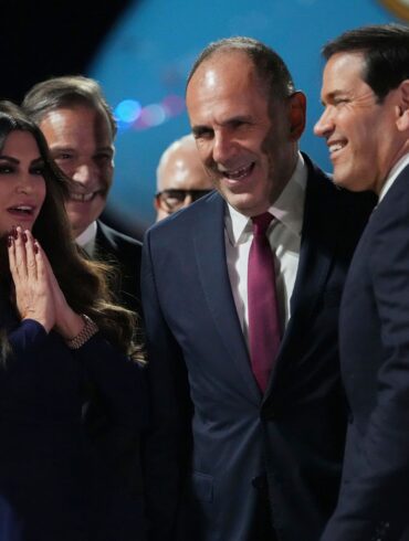 US-Botschafterin Guilfoyle traf Außenminister Rubio gerade erst in Athen. (Archivbild)